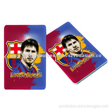 Best Sale World Cup Name Card Portable USB Power Bank for Cellphones